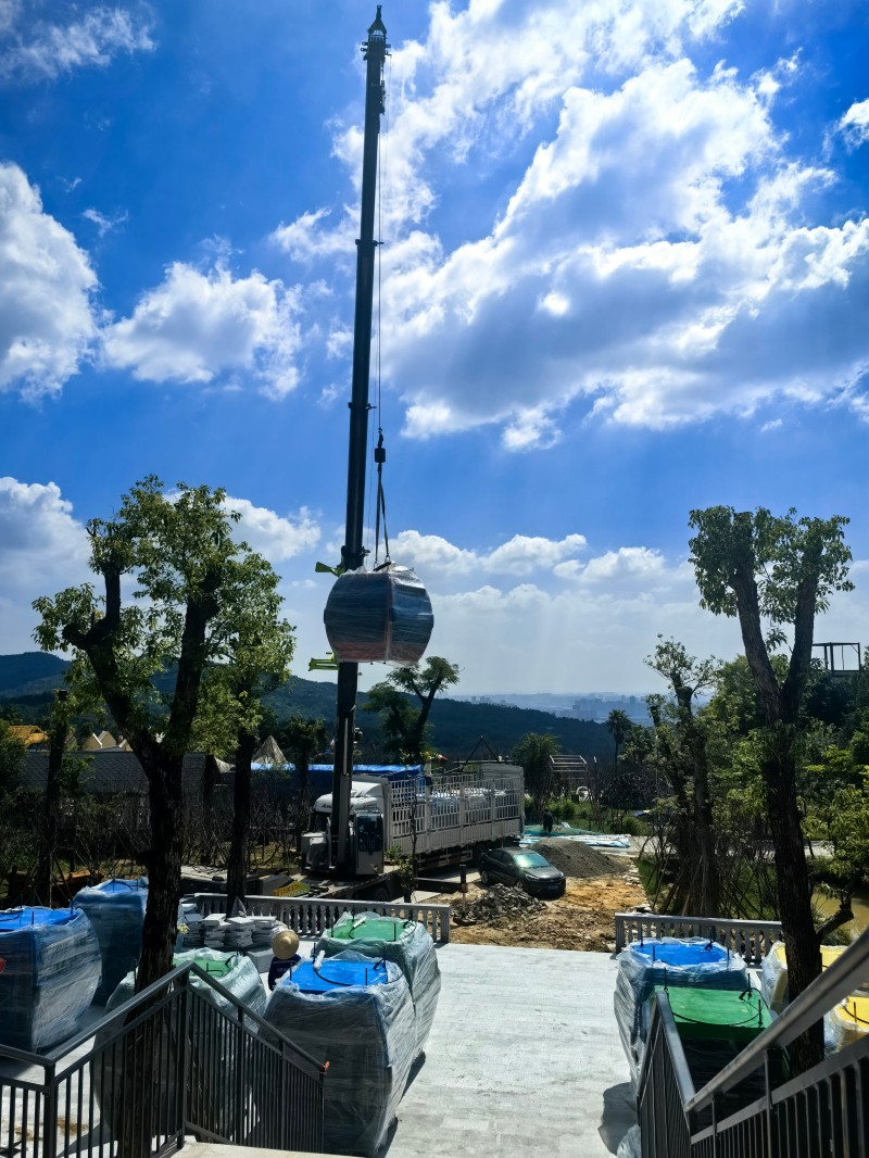 福建泉州清境桃源索道顺利竣エ