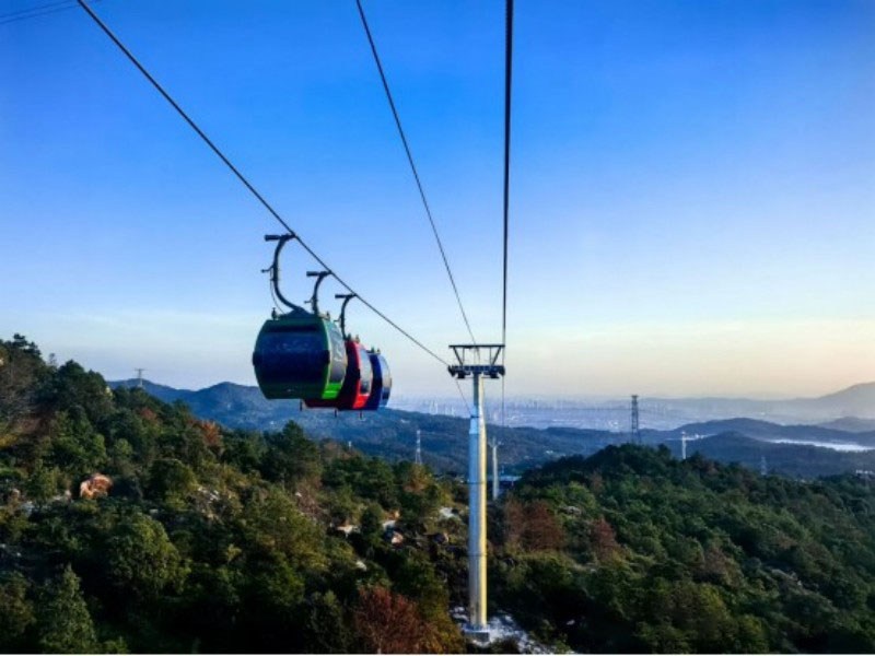 福建泉州清境桃源索道顺利竣エ