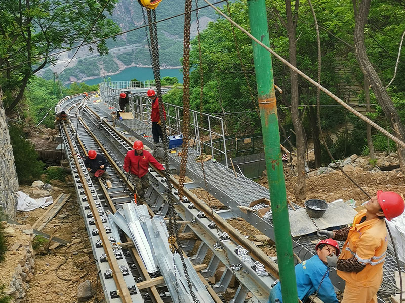 宝泉客运地面缆车安装工程